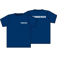 T-SHIRT M/MANGA REGENT AZUL ESC FRESH Bombeiros *